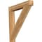 Ekena Millwork Traditional Arts & Crafts Rough Sawn Outlooker, Western Red Cedar, 8"W x 46"D x 46"H OUT08X46X46TRA03RWR - alternate 1
